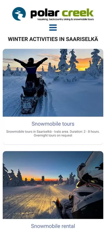 Мобильная версия polarcreek.fi